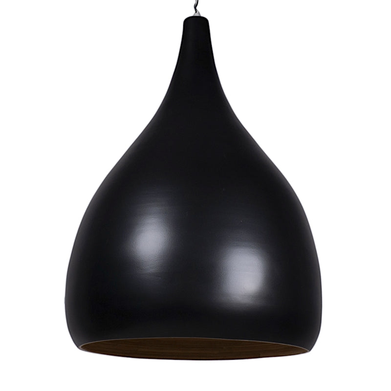 Bamboo Lampadario Cm.40x58 Nero 141313