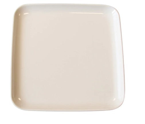 Piatto Pane Cm.15x15 Bianco Melamina