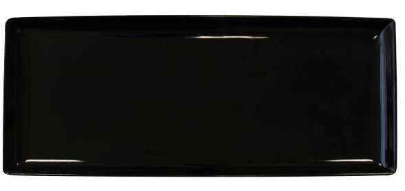 Vassoio Rettangolare Cm.37x15,2 Nero Melamina