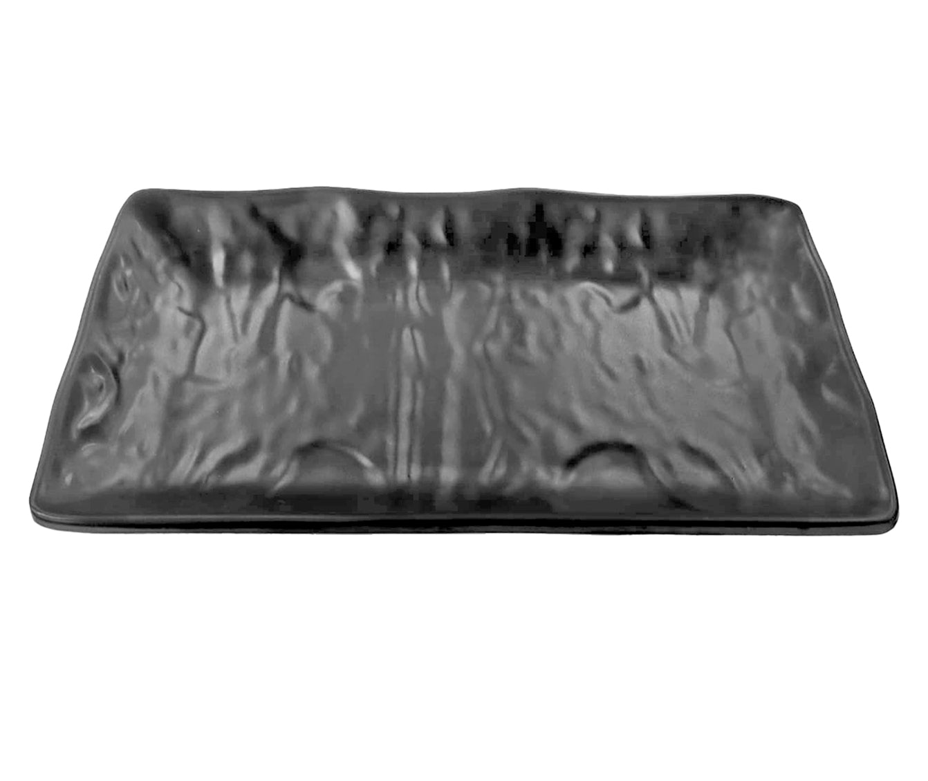 Organic Vassoio Rettangolare Cm.20,3x12,6 Nero