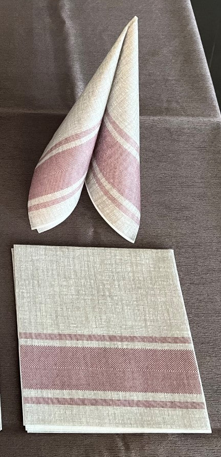 Auris Pocket 25 Tovagliolo 40x40 Bordeaux