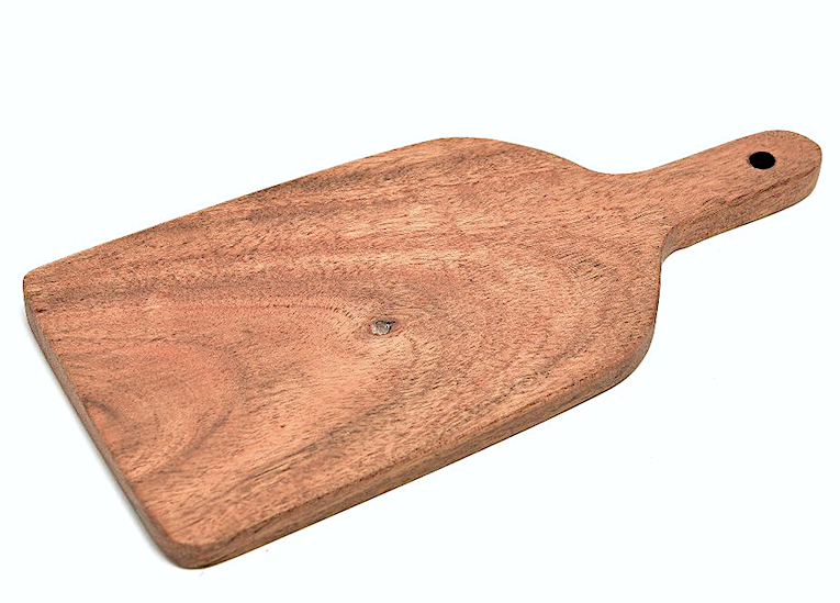 Vassoio Monoporzione Cm.20x10 Legno Naturale