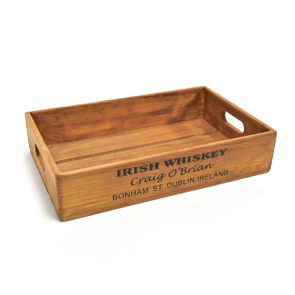 Vassoio Legno 42x27x9,5cm