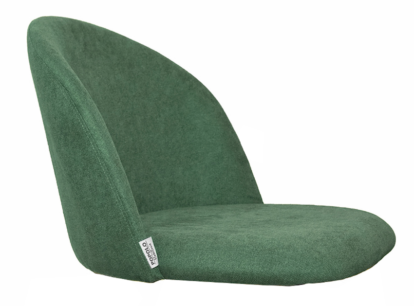 Seduta Sedia Lucy Tessuto Verde
