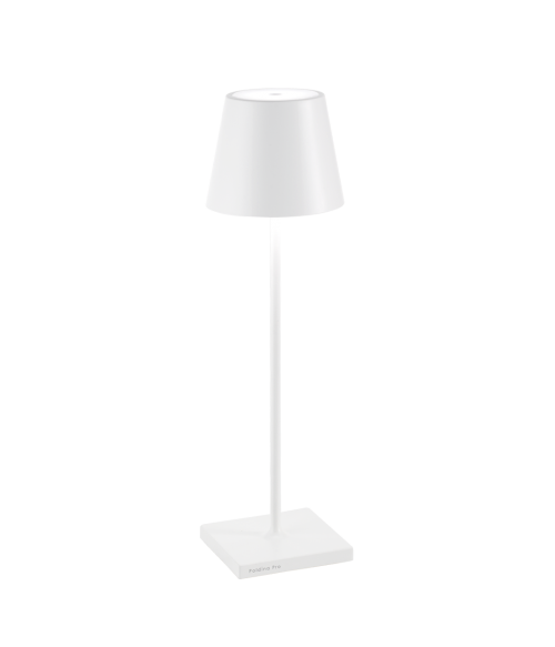 Poldina Pro Lampada Tavolo Mm.111x380 Bianco