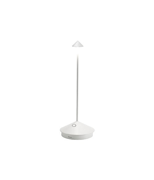 Pina Pro Lampada Da Tavolo Mm.105x290 Bianco