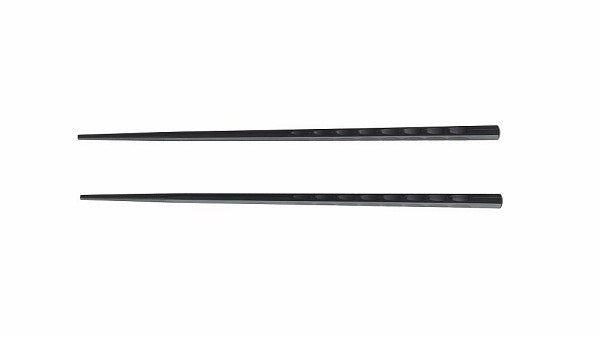 Cf 20 Bacchette Cm.24,5 Melamina Nero