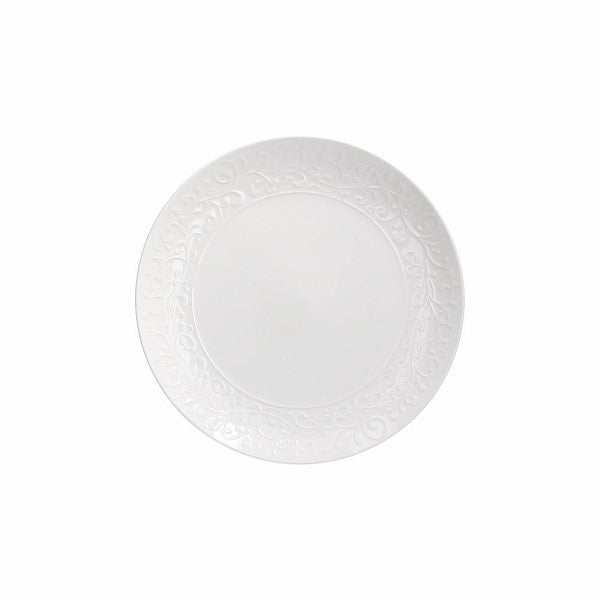 Jasmin Piatto Piano Cm.25 Coupe Bianco