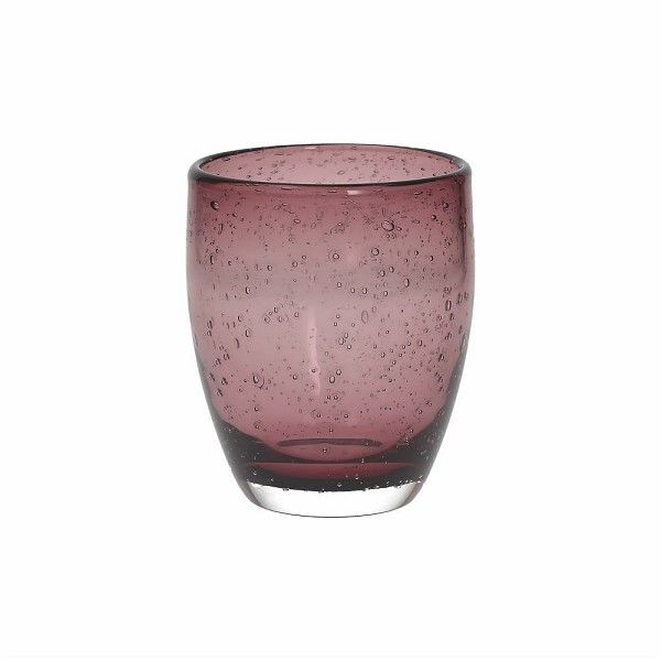 Bubble Bicchiere Vetro Cl.38 Viola