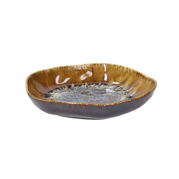 Reef Oyster Piatto Cous Cous Cm.24 Ambra/blu