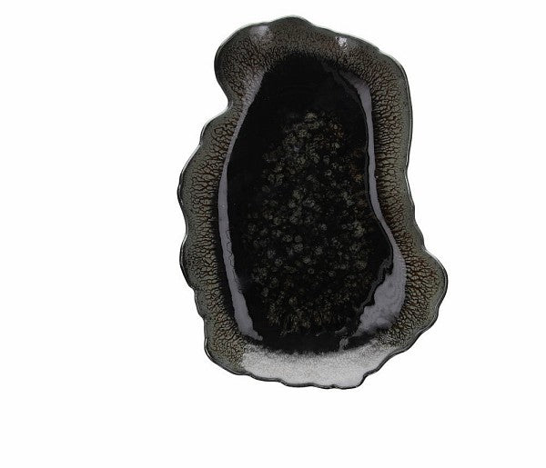 Reef Vertigo Piatto Ovale Cm.30x20 Nero