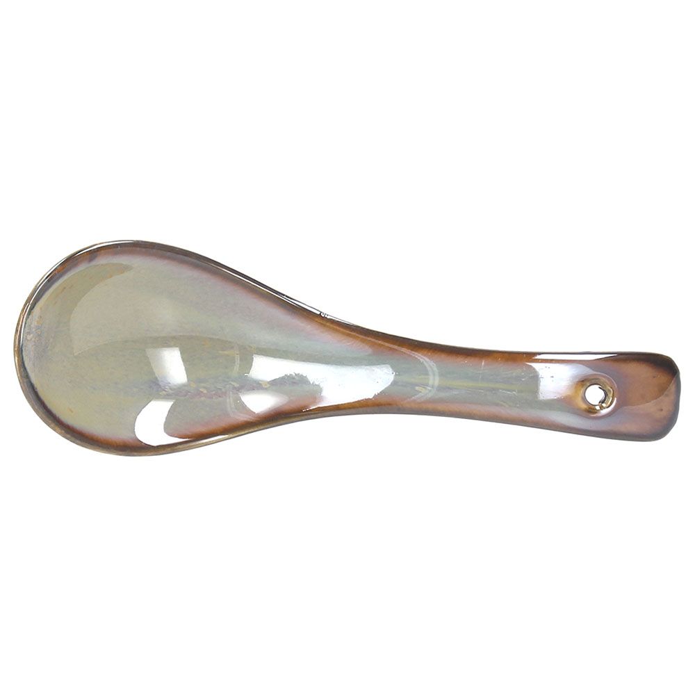 New Brown Stoneware Cucchiaio Cm.13 Beige