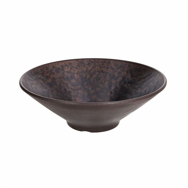 Show Plate Corten Ciotola Conica Cm.25