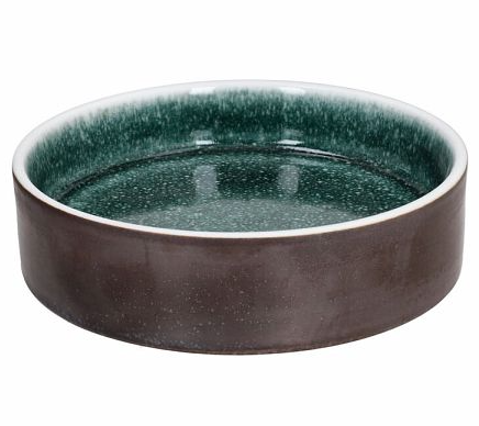 Elipse Bronze Teal Coppetta/alzata Cm.16 Nero/verde
