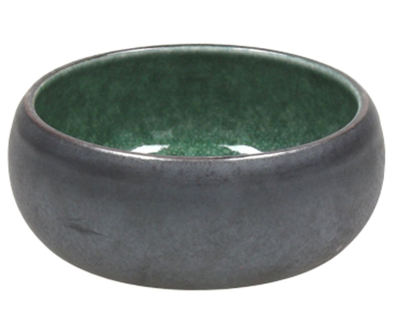 Elipse Bronze Teal Coppetta/alzata Cm.12 Nero/verde