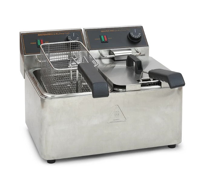 Friggitrice Lt.8+8 3250w+3250w Mm.535x415x340h