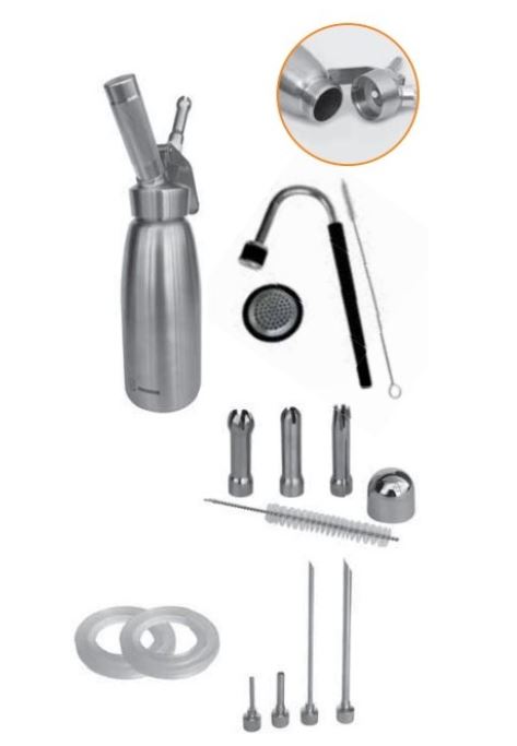 Sifone Acciaio Ml.500