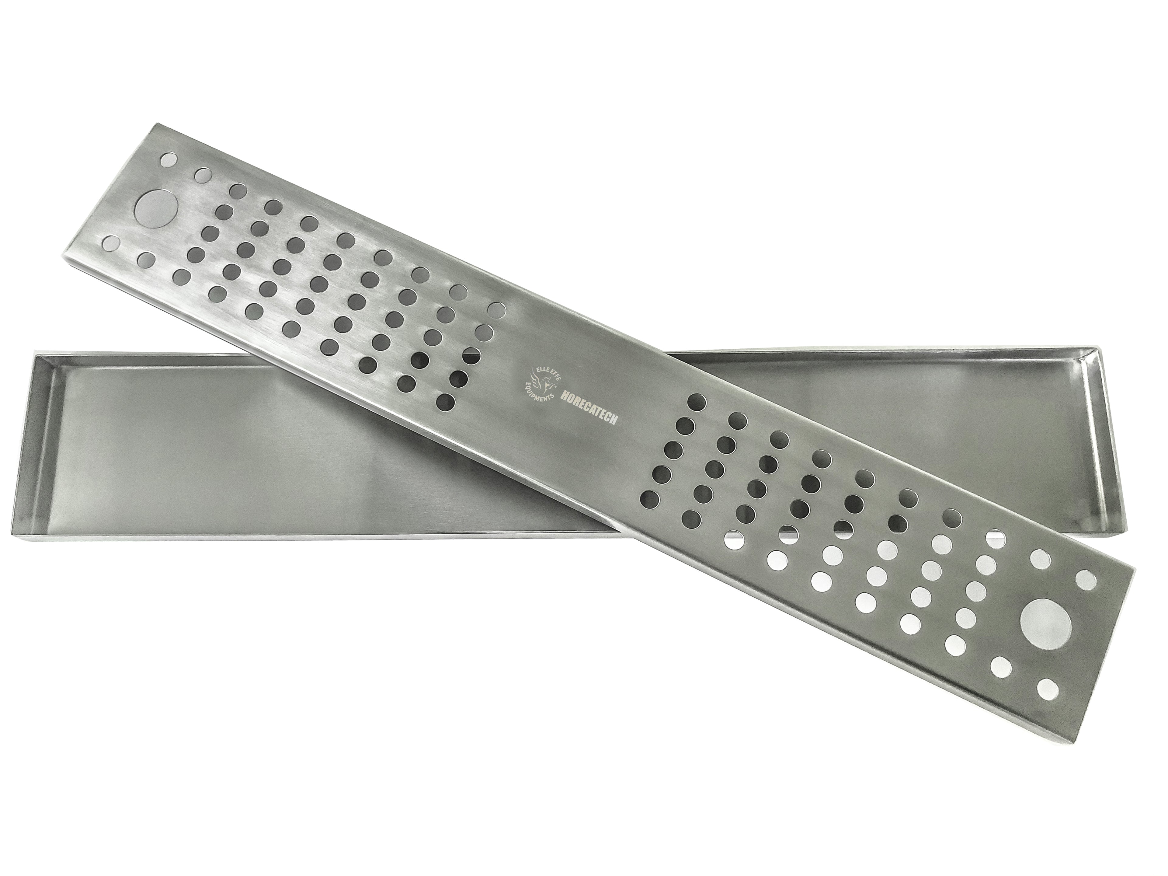 Bar Mat Inox Cm.60x10,5xh.2