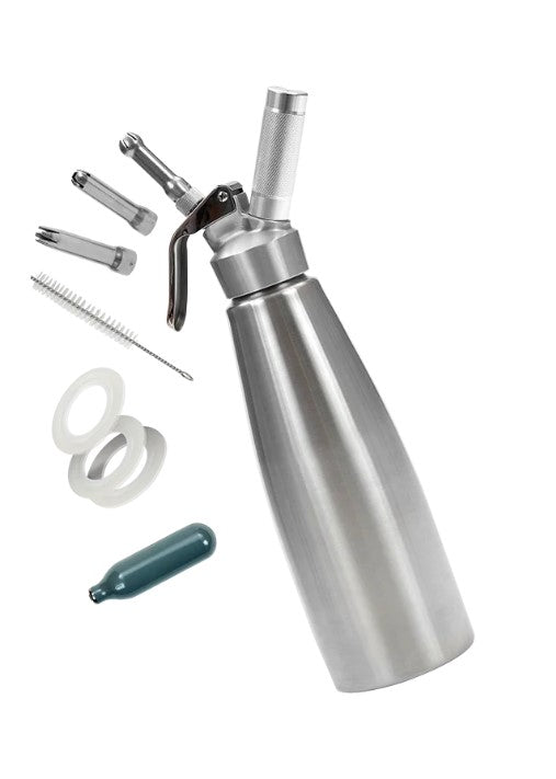 Sifone Basic Acciaio Ml.1000 Con 10 Ricariche