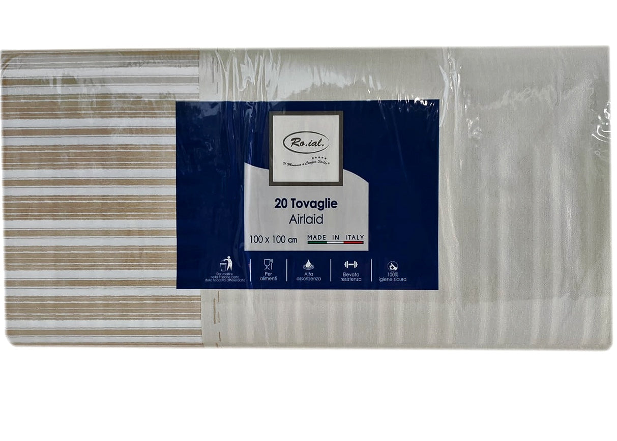 Bali Cf 20 Tovaglia 100x100 Sabbia