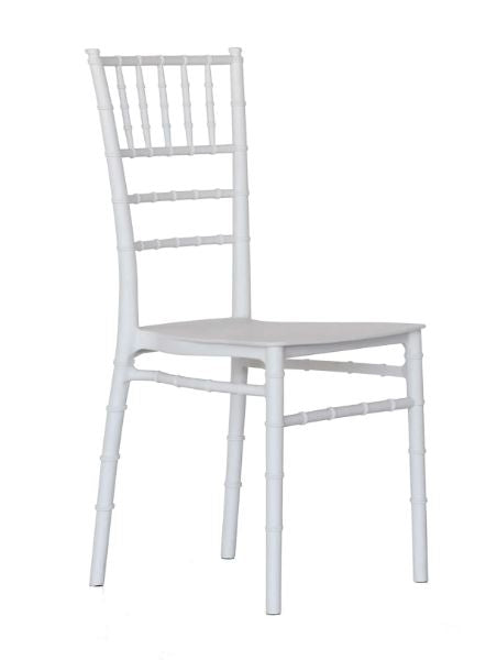 Chiavarina Sedia Bianca Cm.40x43x92h