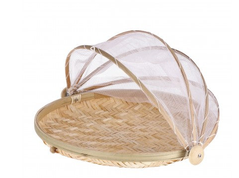 Portavivande Tondo Cm.35x25h Bamboo 105653
