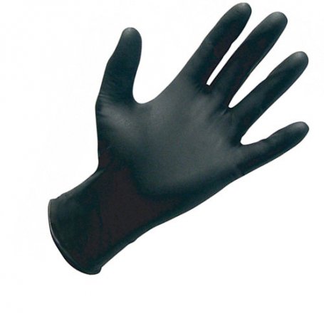 Cf.100 Guanti Nitrile Nero Tg.Xl