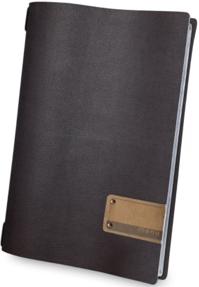 Portamenu A4 Etichetta Patch 4 Buste Con Cordino Elastico Classic