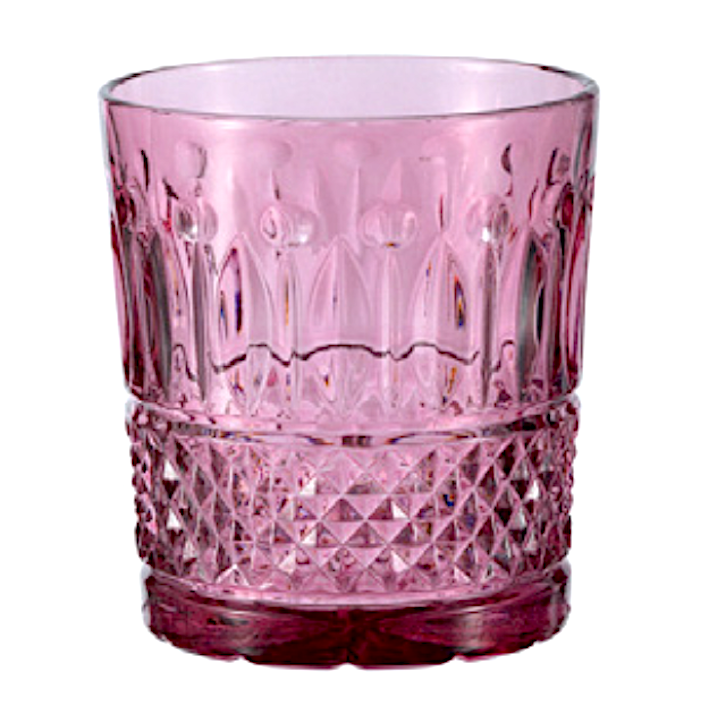 Barocco Bicchiere Acqua Cl.33 Ametista H.9,4cm