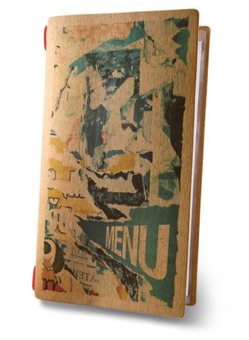 Portamenu Mod.Custom 4re Street Art Menu 2 Buste - Dag Style