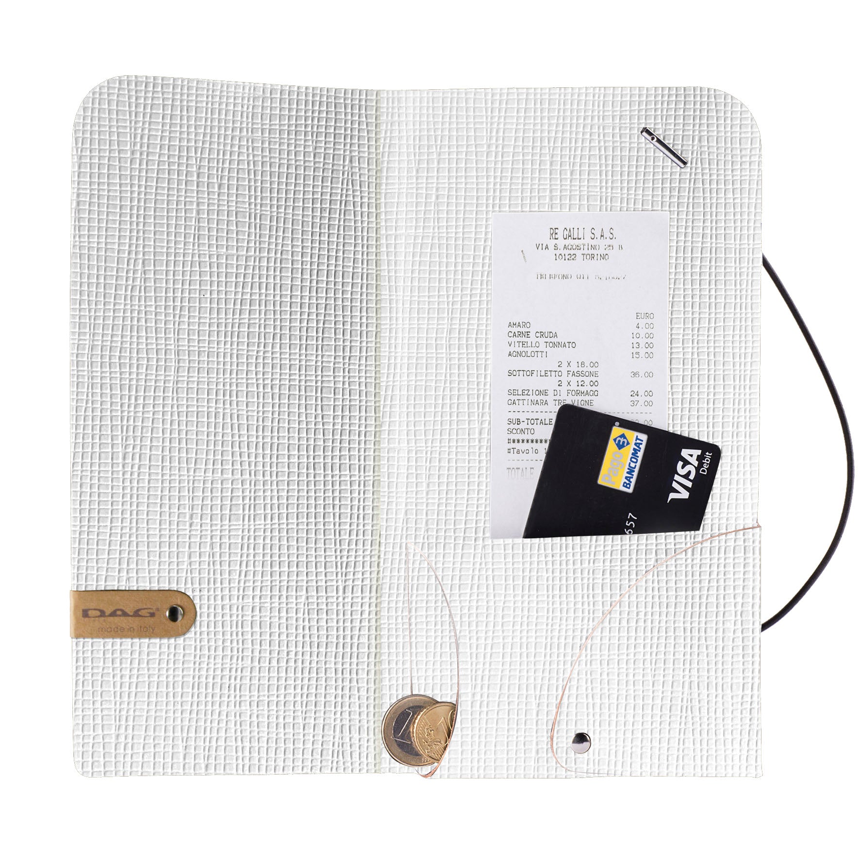 Chef Walle Clutch Portaresto/conto Bianco
