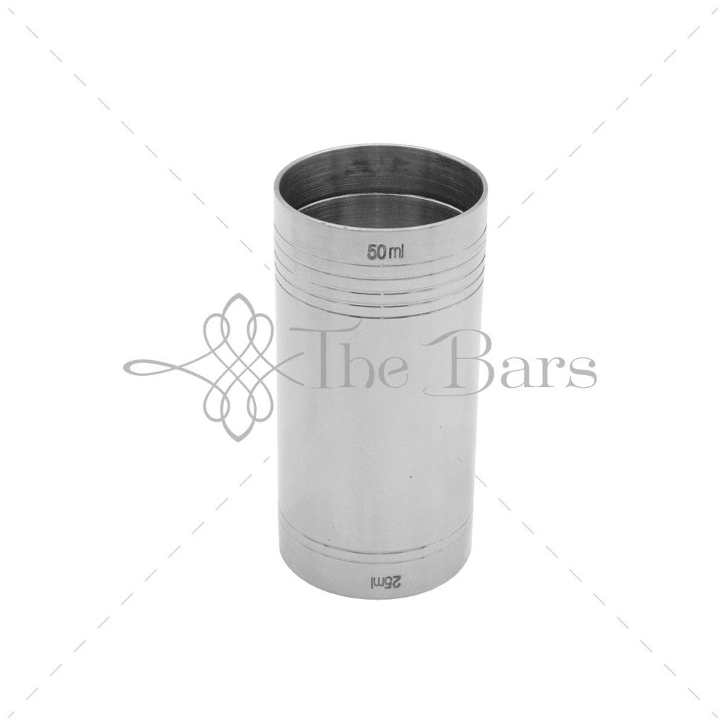 Jigger Tube Misurino Ml.10-20/40-50 Acciaio Inox