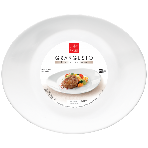 Grangusto Piatto Bistecca Cm.31x26