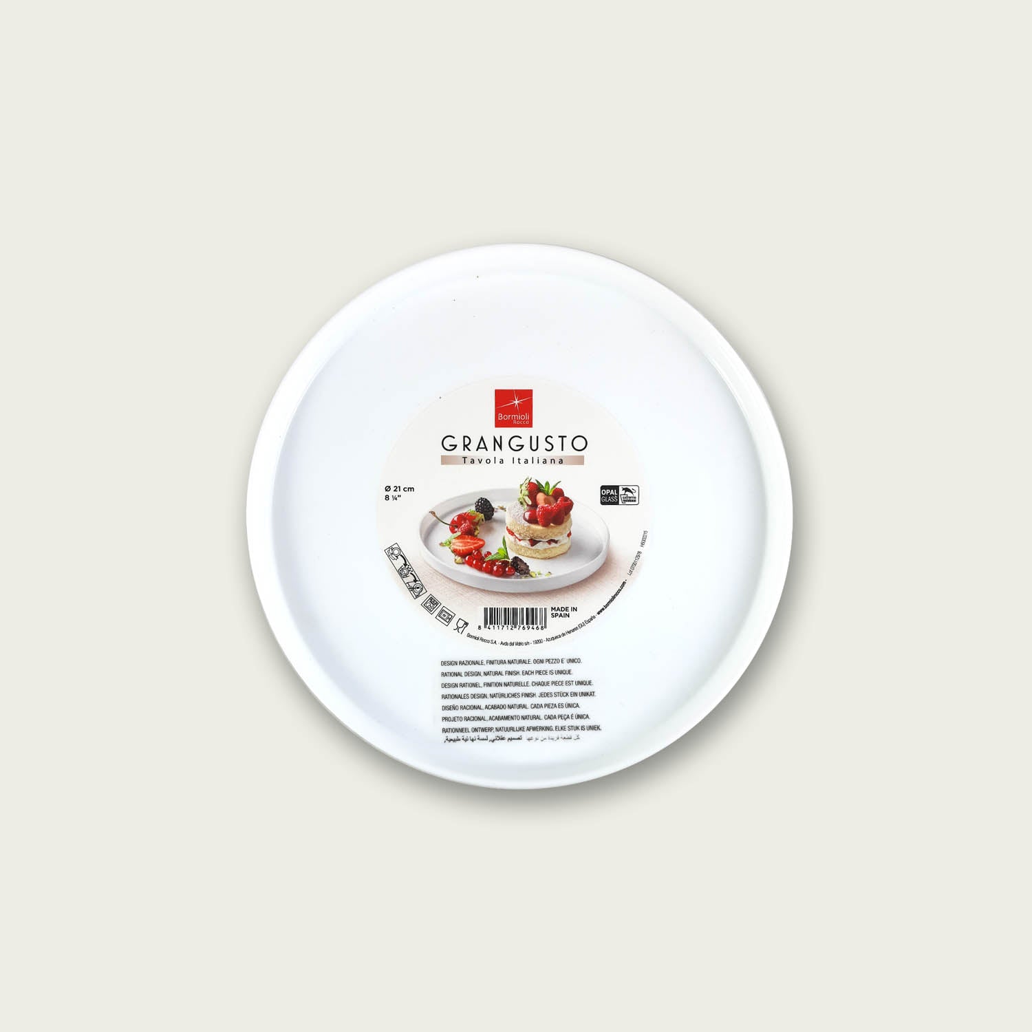 Grangusto Piatto Alta Cucina Cm.21