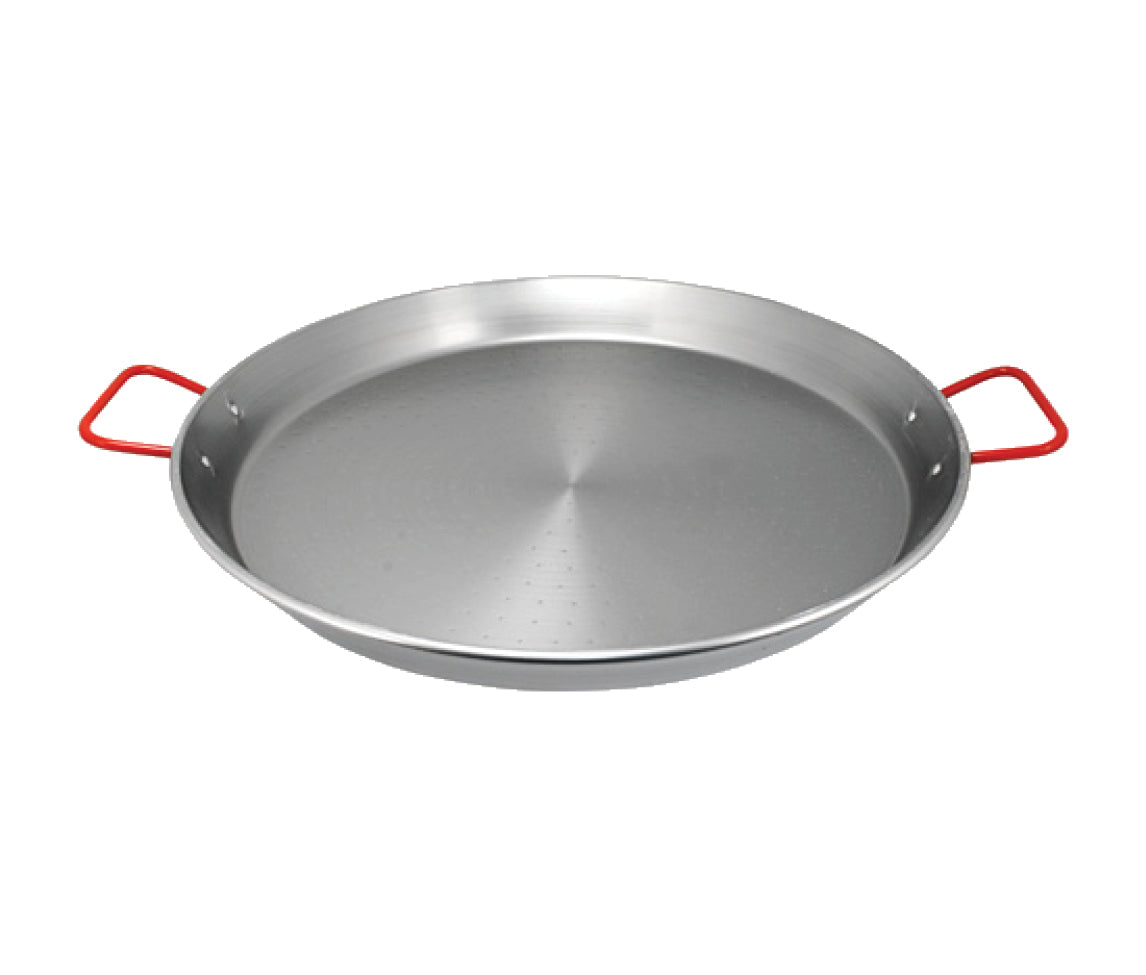 La Ideal Paella Valenciana Diametro Cm40 In Ferro Spazzolato Ilsa