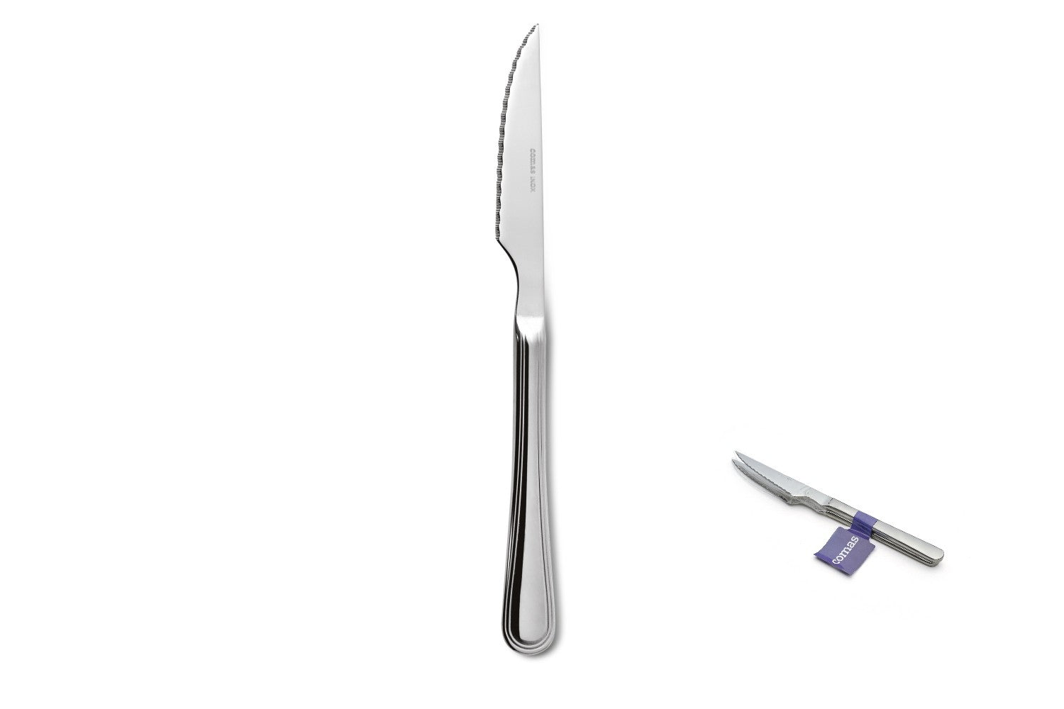 Bilbao Confezione 2 Coltello Bistecca Mm.2,5