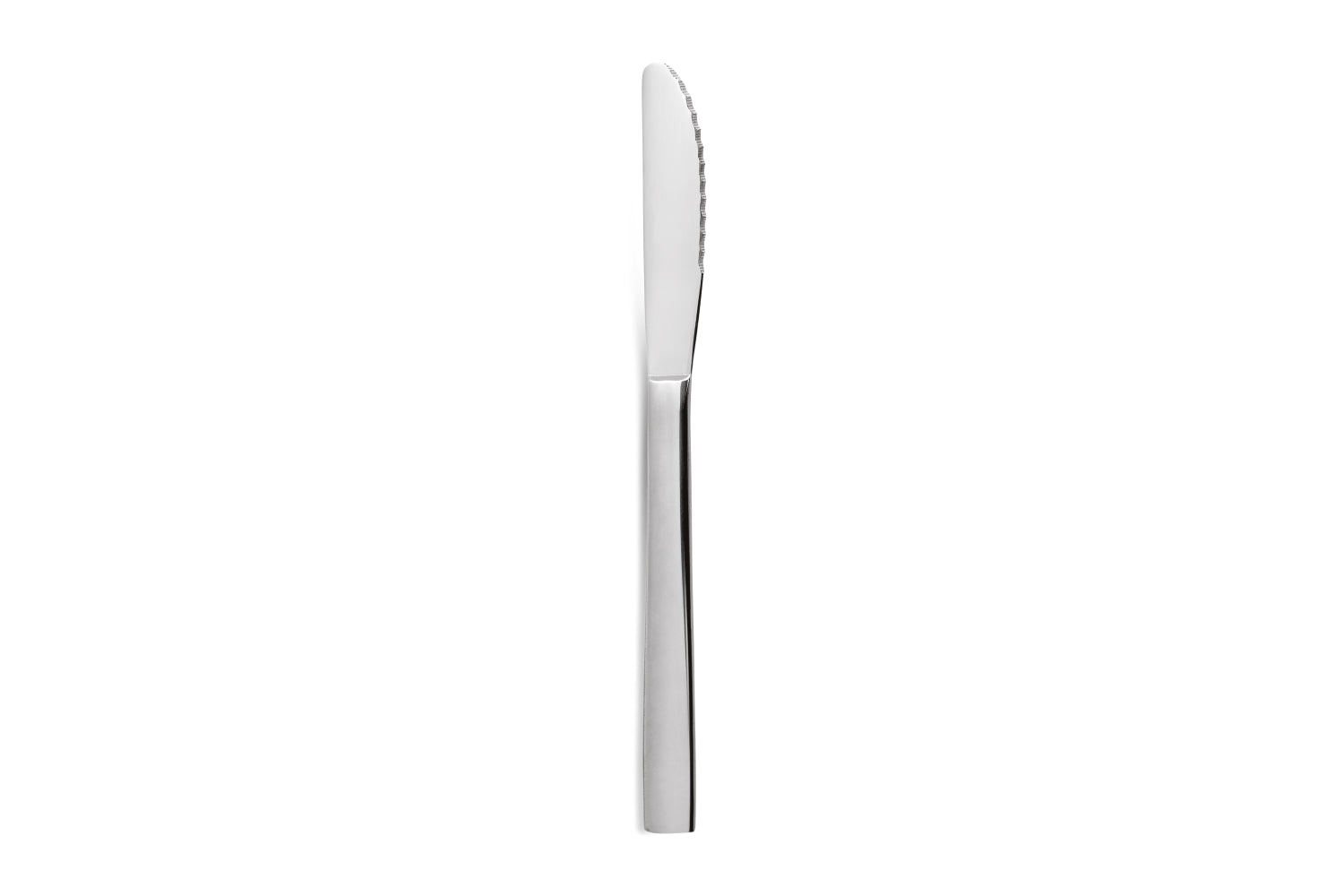 Hotel Microdentato Confezione 12 Coltelli Tavola Mm.1,5 18  Nickel