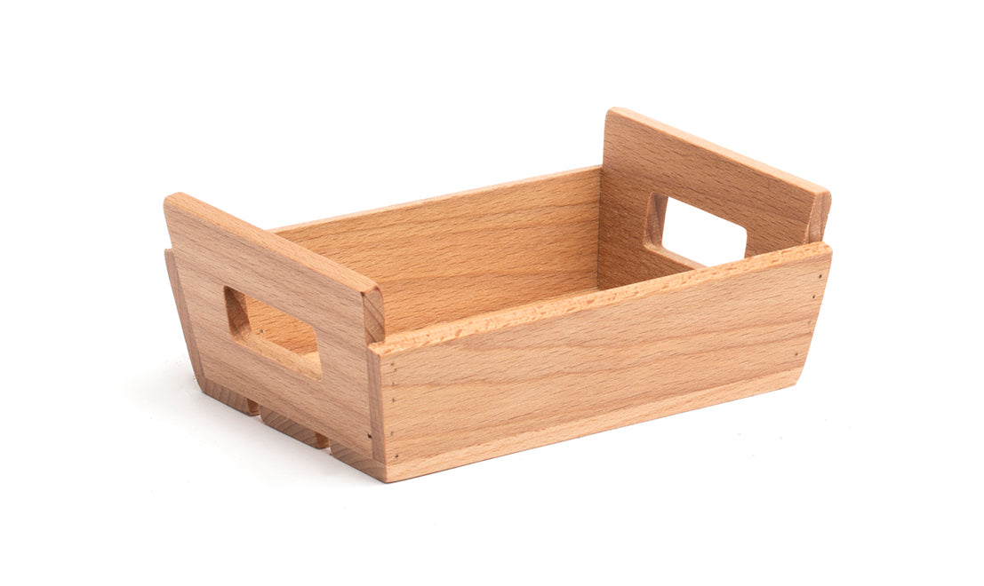 Cassetta Mini Legno Con Maniglie Cm.15x10x5