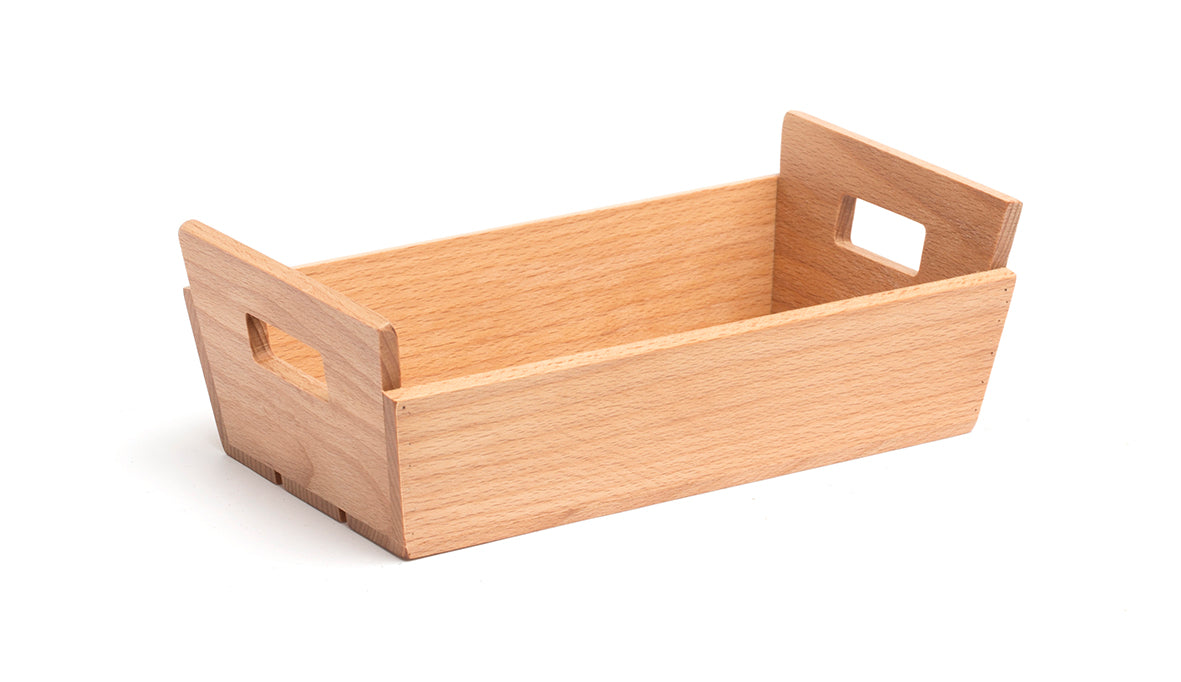 Cassetta Legno Con Maniglie Cm.23x17x7