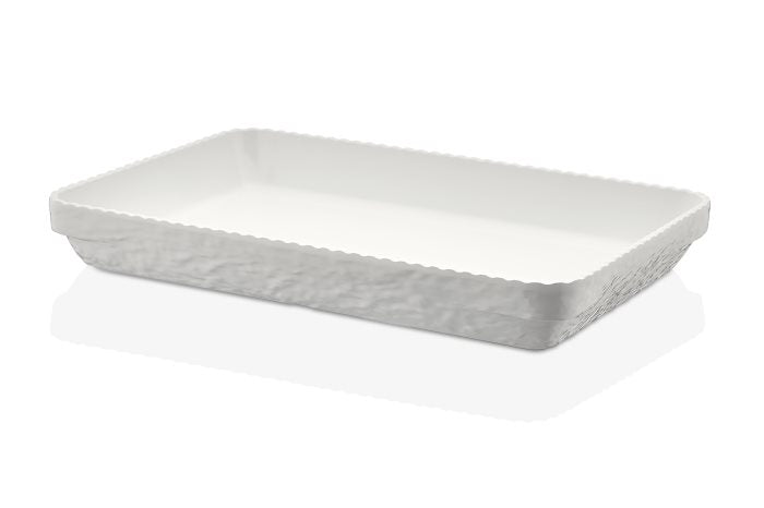 Melamina Alba Pirofila Rettangolare Cm.40x26