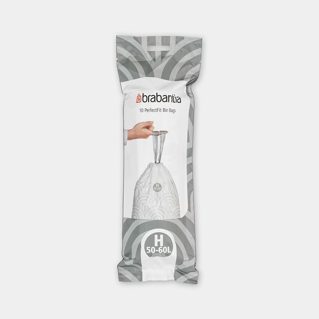 Perfectfit Rotolo Sacchetti 10 Pezzi Da 50/60 Litri
