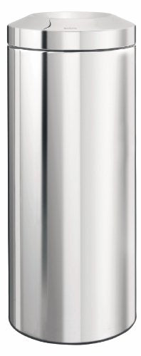 Flameguard Paper Bin 30l Ignifugo Certificato Inox Lucido