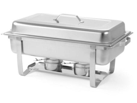 Kithcen Line Chafing Dish Gn1/1 Lt.9 Acciaio Inox Mm.600x358x295h