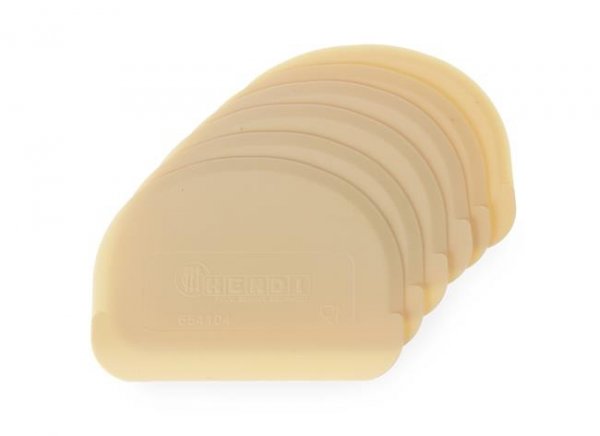 Confezione 6 Raschietti Pasta Mm.120x88 Pp