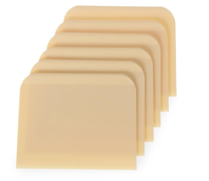 Confezione 6 Raschietti Pasta Mm.120x96 Pp