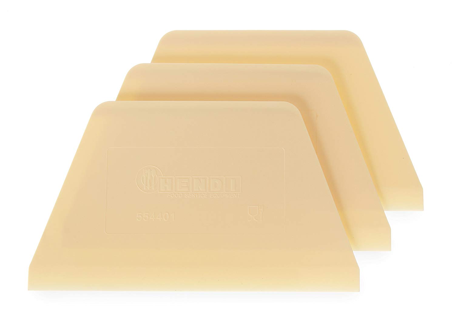 Confezione 3 Raschietti Pasta Mm.216x128 Pp
