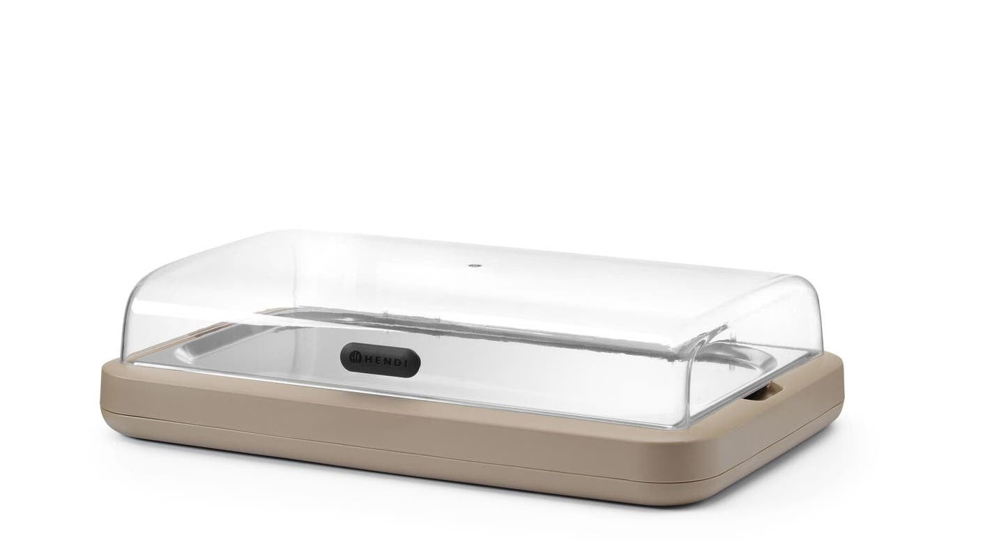 Uniq Display Di Raffreddamento Beige Gn1/1 Mm.593x389x147h