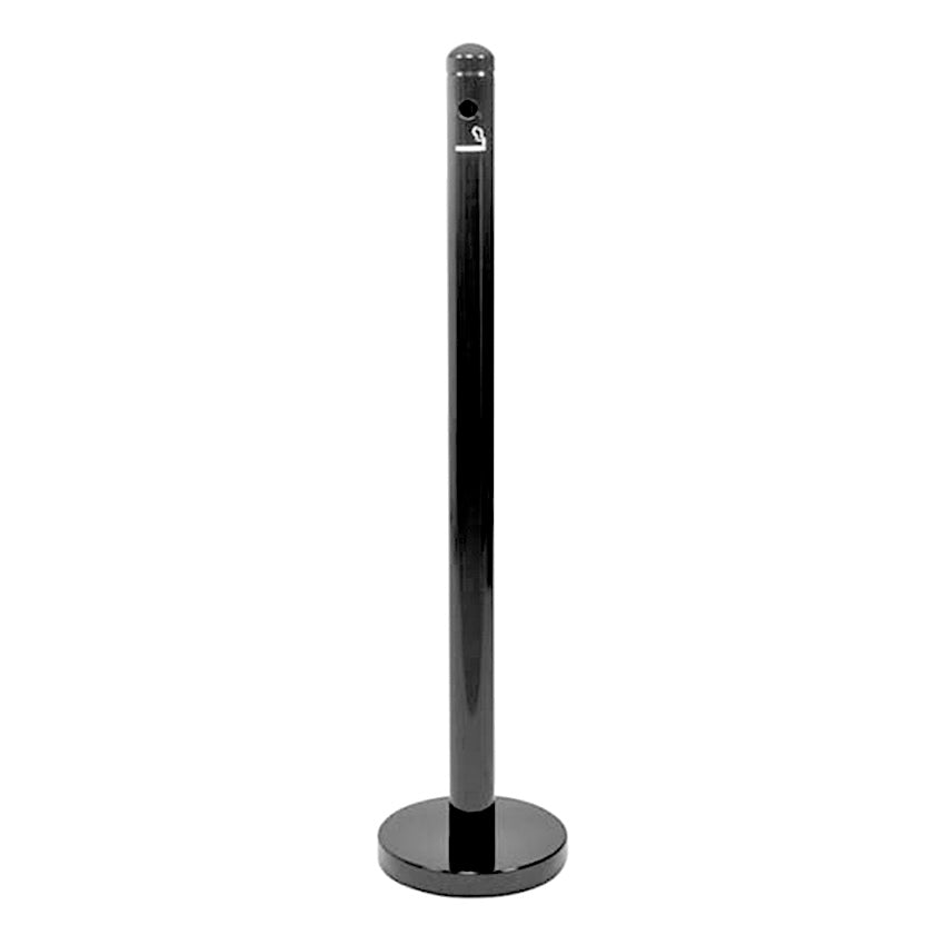 Posacenere Da Esterno Acciaio Verniciato Nero