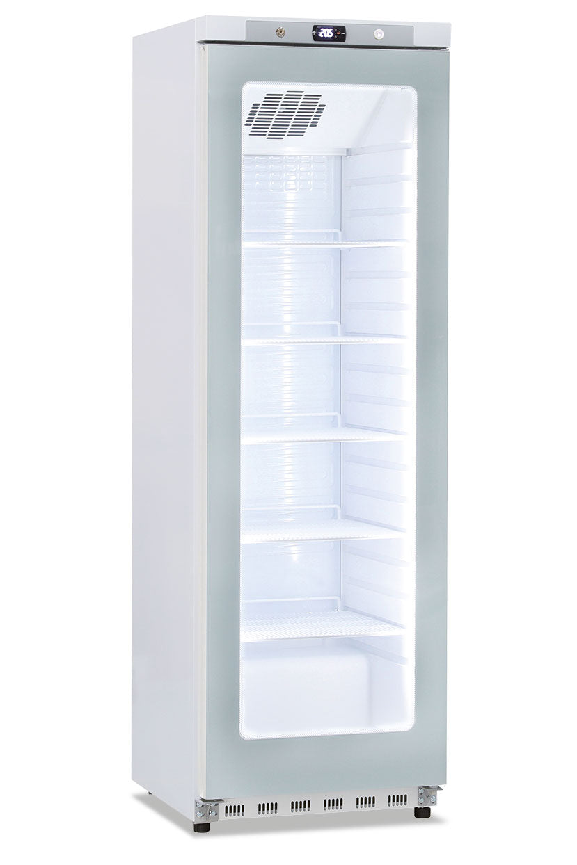 Armadio frigo statico con agitatore, porta vetro, temperatura positiva GN 400 G TN