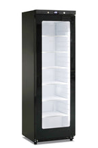 Armadio freezer statico con agitatore, porta vetro, temperatura negativa GN 400 G BT BLK